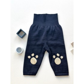 PANTALONE TEDDY 100% PURA LANA VERGINE MERINO