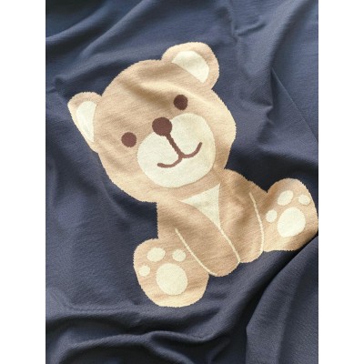 COPERTINA TEDDY 100% PURA LANA VERGINE MERINOS EXTRAFINE