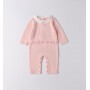 TUTINA ROSA IN MAGLIA RASATA IN CALDO COTONE