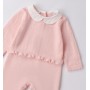 TUTINA ROSA IN MAGLIA RASATA IN CALDO COTONE