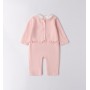 TUTINA ROSA IN MAGLIA RASATA IN CALDO COTONE