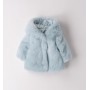 CAPPOTTINO PELLICCIA CON CAPPUCCIO WINTER SKY