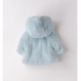 CAPPOTTINO PELLICCIA CON CAPPUCCIO WINTER SKY