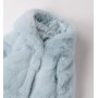 CAPPOTTINO PELLICCIA CON CAPPUCCIO WINTER SKY