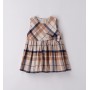 SCAMICIATO TARTAN BLU E BEIGE