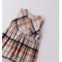SCAMICIATO TARTAN BLU E BEIGE