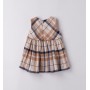 SCAMICIATO TARTAN BLU E BEIGE