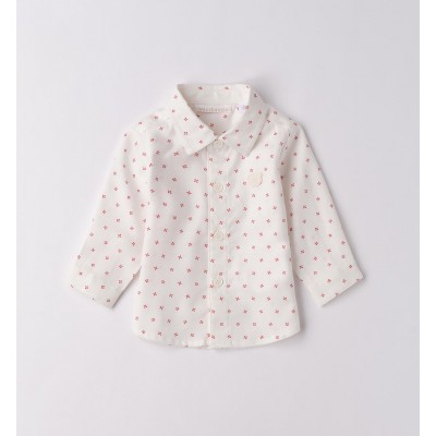 CAMICIA BIANCA A FANTASIA RED