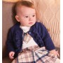 GIROCOLLO CUORE TARTAN IN CALDO COTONE