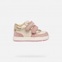 MEZZO STIVALETTO A STRAPPO IVORY / OLD ROSE