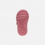 MEZZO STIVALETTO A STRAPPO IVORY / OLD ROSE