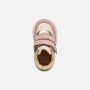 MEZZO STIVALETTO A STRAPPO IVORY / OLD ROSE