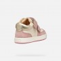 MEZZO STIVALETTO A STRAPPO IVORY / OLD ROSE