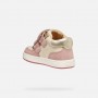 MEZZO STIVALETTO A STRAPPO IVORY / OLD ROSE