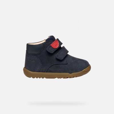 MEZZO STIVALETTO A STRAPPO BLU