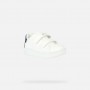 SNEAKERS BIANCA-BLU  A STRAPPO