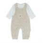 SALOPETTE A COSTINE BEIGE