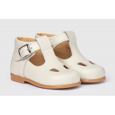 OCCHIELLO BEIGE IN PELLE