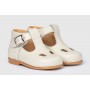 OCCHIELLO BEIGE IN PELLE