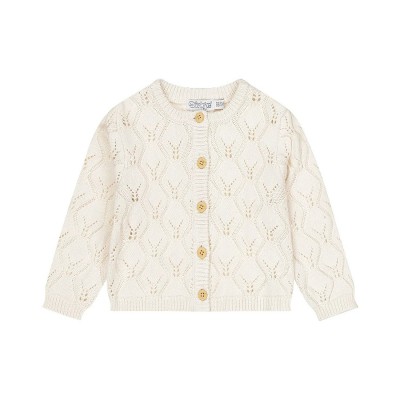  CARDIGAN TRAFORATO SAND