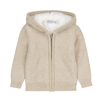 CAPPOTTO BEIGE CON CAPPUCCIO