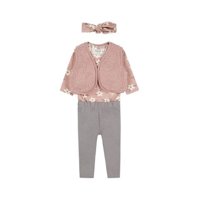 COMPLETO GILET, BODY E LEGGINS
