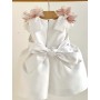 ABITO IN MIKADO BIANCO