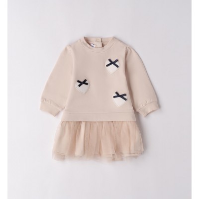 ABITINO IN FELPA CON GONNA IN TULLE