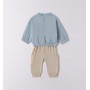 TUTA AVION/SAND FELPA + PANTALONE