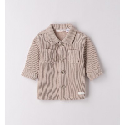 CAMICIA GIACCA A COSTINE TORTORA