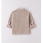 CAMICIA GIACCA A COSTINE TORTORA