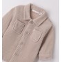 CAMICIA GIACCA A COSTINE TORTORA