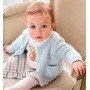 GIROCOLLO GRACE IN CALDO COTONE CON COLLETTO E PROFILO TIFFANY.
