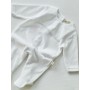 TUTINA WHITE CON CARRE' BIANCO CON BORDO SMERLATO
