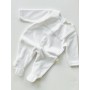 TUTINA WHITE CON CARRE' BIANCO CON BORDO SMERLATO