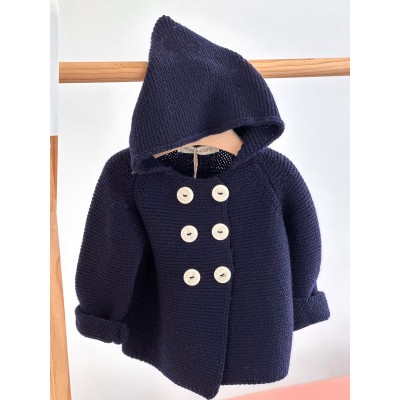 CAPPOTTINO DOPPIOPETTO BLU
