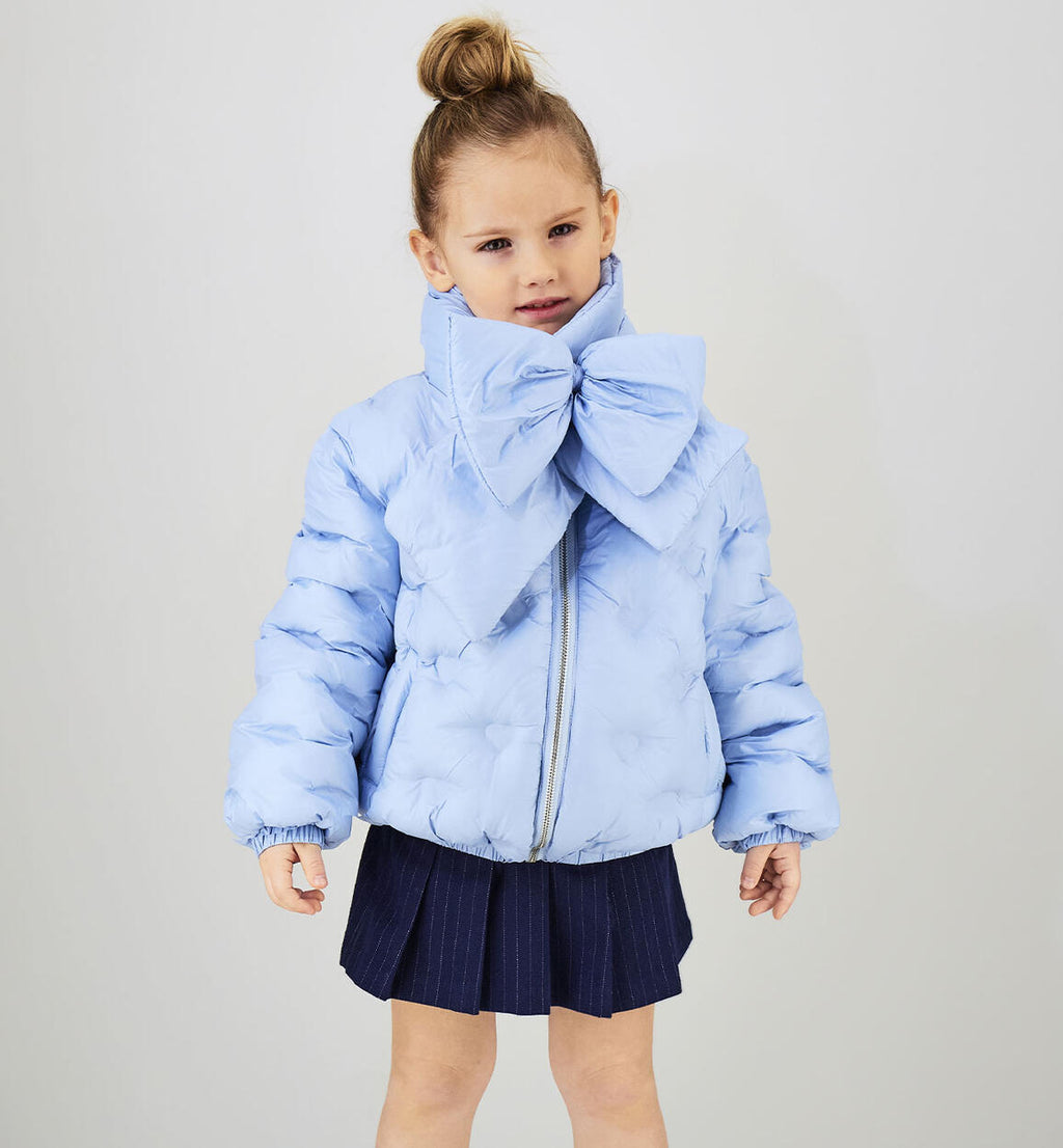 PIUMINO TRAPUNTATO AZZURRO FIOCCO