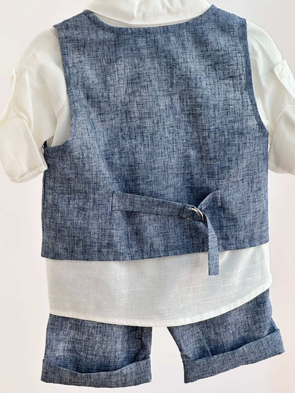 COMPLETO BLU MELANGE