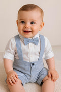 SALOPETTE A RIGHE NAVY