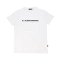 T SHIRT BIANCA CON SCRITTA NERA