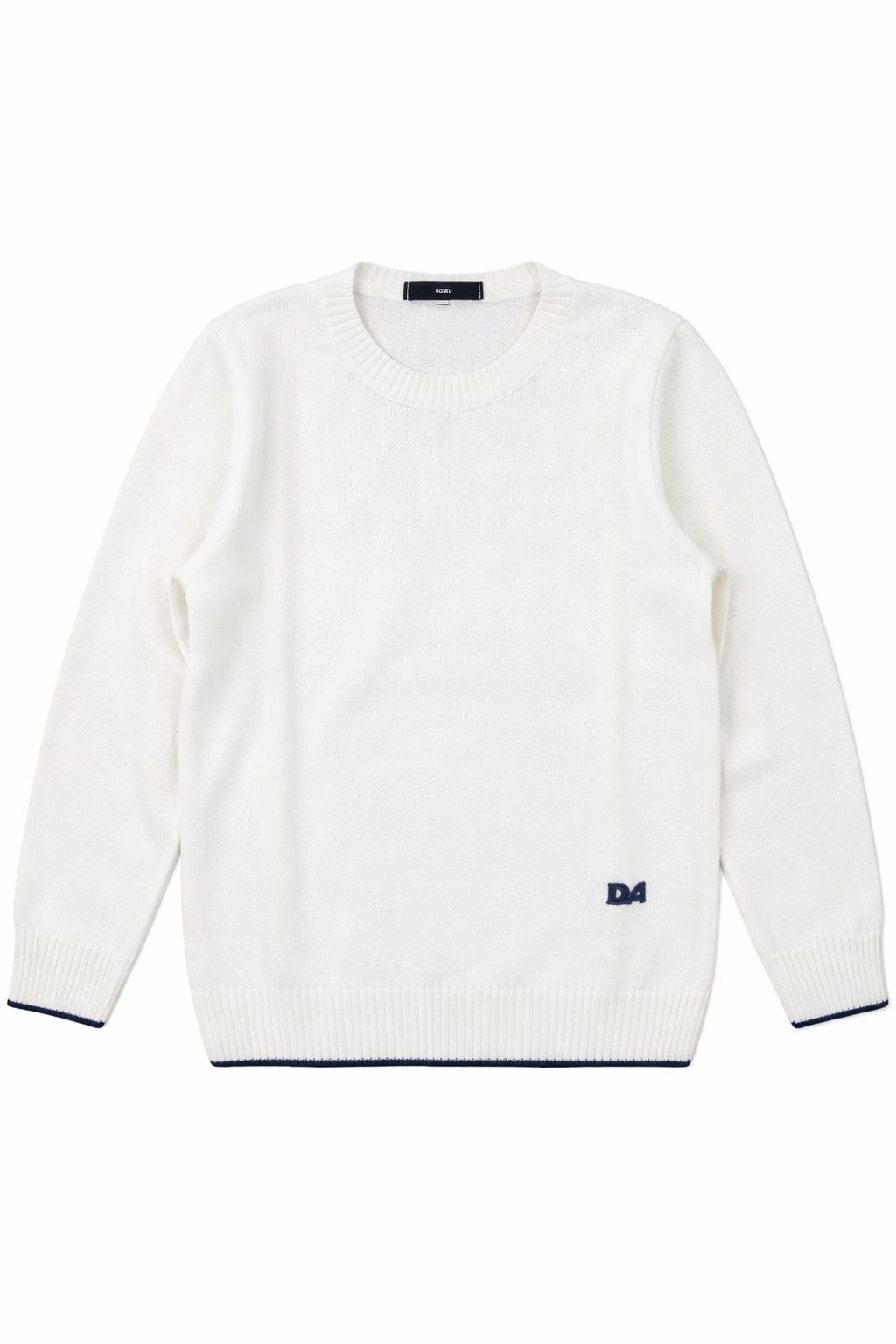 MAGLIONCINO BIANCO IN FILO DI COTONE
