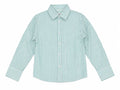 CAMICIA A RIGHE MENTA