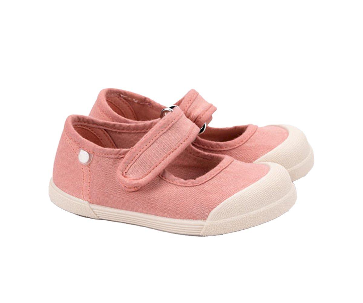 SCARPA IN TELA ROSA