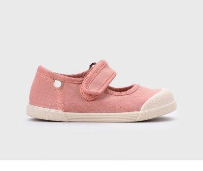 SCARPA IN TELA ROSA