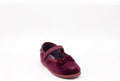 BALLERINA CON FIOCCO BORDEAUX