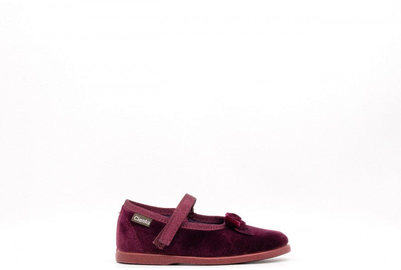 BALLERINA CON FIOCCO BORDEAUX