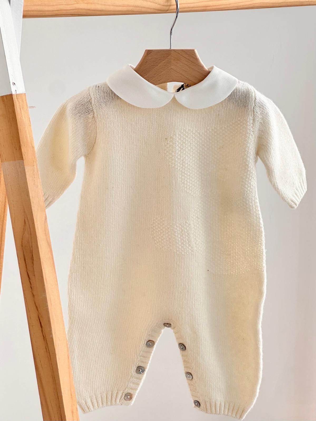 TUTINA PANNA CON COLLETTO BIANCO