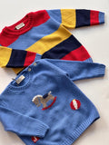 GIROCOLLO A RIGHE ROSSO,BLU,GIALLO