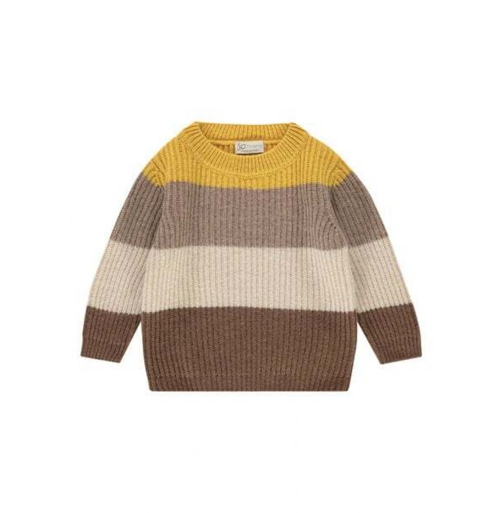 GIROCOLLO BROWN A RIGHE