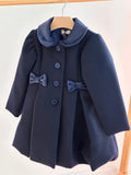 CAPPOTTO BLU FIOCCO